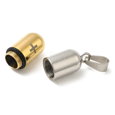 Ion Plating(IP) 304 Stainless Steel Pendants STAS-D110-46GP-1