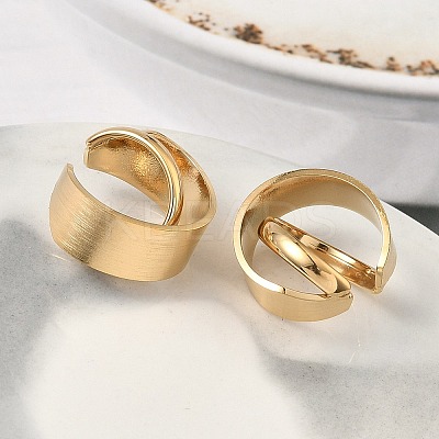 304 Stainless Steel C-Shaped Cuff Earrings EJEW-K268-61G-1