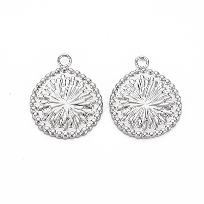 Non-Tarnish 304 Stainless Steel Pendants STAS-N097-107P-NR-1