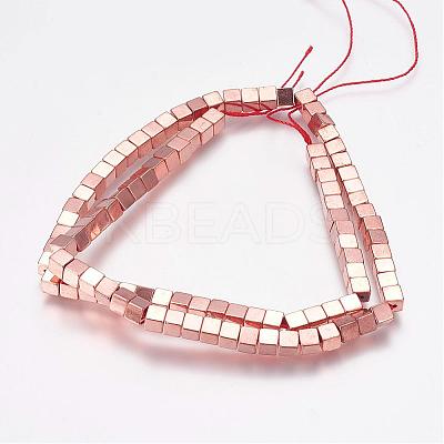 Non-Magnetic Synthetic Hematite Bead Strands G-G652-14-1