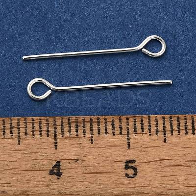 Brass Eye Pins KK-H502-02C-S-1