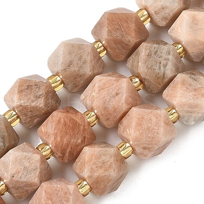 Natural Sunstone Beads Strands G-G271-A01-01-1