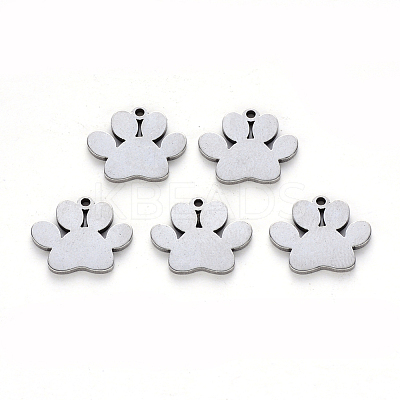 Tarnish Resistant 304 Stainless Steel Charms X-STAS-N092-46-1