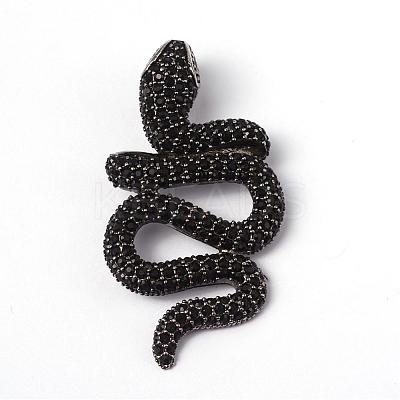 316 Surgical Stainless Steel Rhinestone Big Pendants STAS-L184-078-1