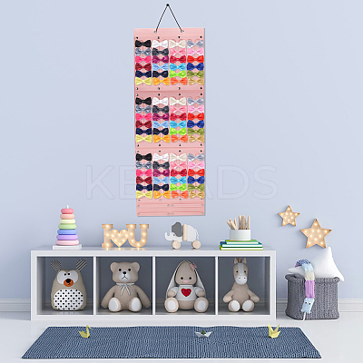Felt Large Capacity Hair Clips Storage Hangers AJEW-WH0326-85-1