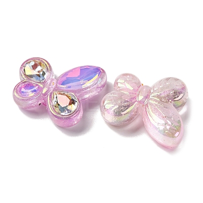 Luminous Transparent Acrylic Beads MACR-F080-06-1