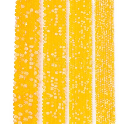 Transparent Glass Beads Strands EGLA-A044-T6mm-MB05-1