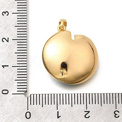 Brass Teal Enamel Leaf Pendants KK-K398-13G-1