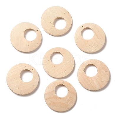 (Defective Closeout Sale: Get Mouldy) Wood Pendants WOOD-XCP0001-78-1