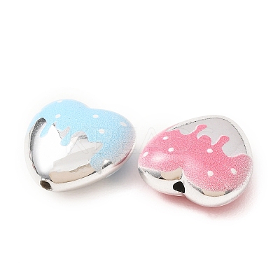 Plating Printed Acrylic Beads AC-CBACACC-15-1
