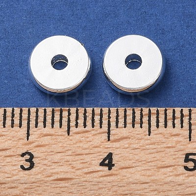 Rack Plating Brass Spacer Beads KK-F090-17S-02-1