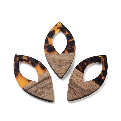 Walnut Wood with Resin Pendant FIND-Z050-05A-1