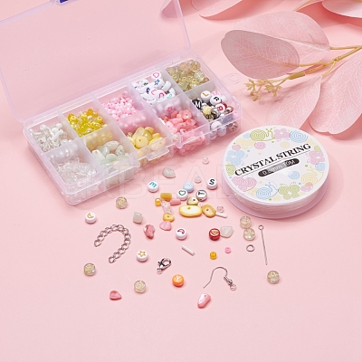 Natural Stone Chip Beads DIY Jewelry Set Making Kit DIY-YW0004-70C-1