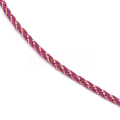 2MM Nylon Braided Cord Necklace Making MAK-A019-02G-15-1