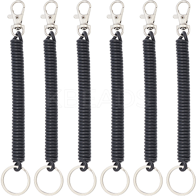 10Pcs Plastic Spring Rope for Mobile Phone Bag Accessories FIND-BBC0002-28-1