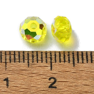 AB Color Plated Glass Beads EGLA-P059-03A-AB09-1