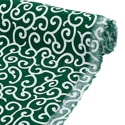 Printed Cloud Pattern Cotton Fabric AJEW-WH0314-975A-1