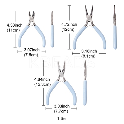 Steel Pliers Set TOOL-YW0001-18D-1