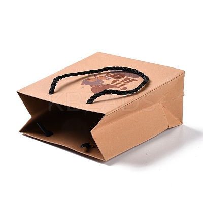 Rectangle Kraft Paper Bags CARB-F008-04G-1