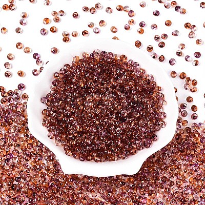 6/0 Gradient Color Glass Seed Beads SEED-N007-36I-1