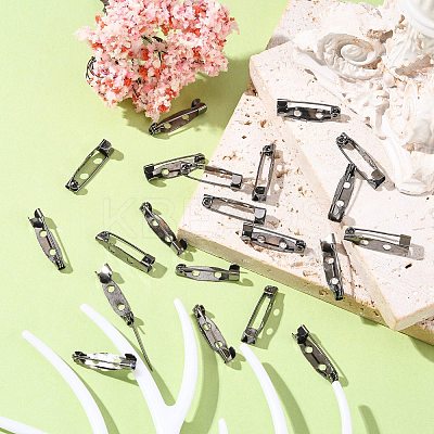 Iron Brooch Findings X-E035Y-B-1
