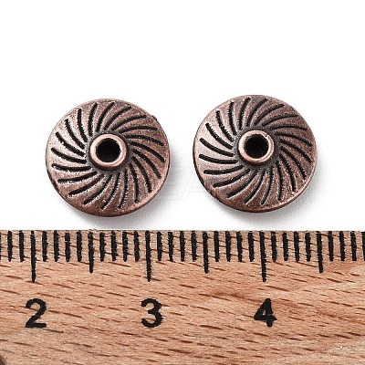 Tibetan Style Alloy Beads FIND-Q094-25R-1
