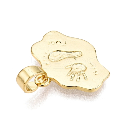 Brass Pendants KK-T070-43G-1