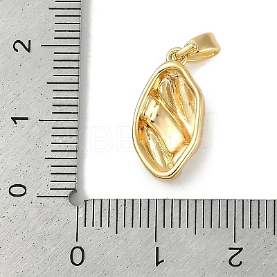 Brass Enamel Pendants KK-P283-28C-G-1