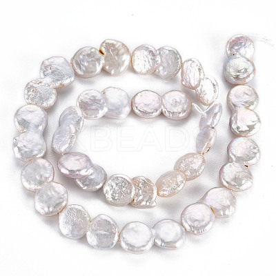 Natural Keshi Pearl Beads Strands PEAR-S018-01B-1