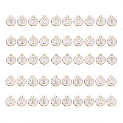 Golden Plated Alloy Charms ENAM-SZ0001-25A-T-1