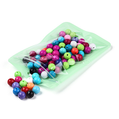 Macaron Color Plastic Yin-yang Resealable Bags OPP-N001-01B-10-1