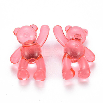 Transparent Acrylic Beads MACR-S373-01B-910-1