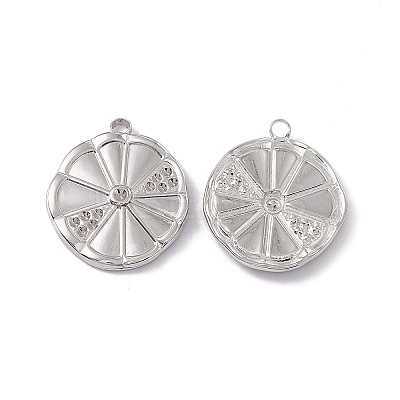Tarnish Resistant 304 Stainless Steel Pendant Rhinestone Settings STAS-K242-15P-1