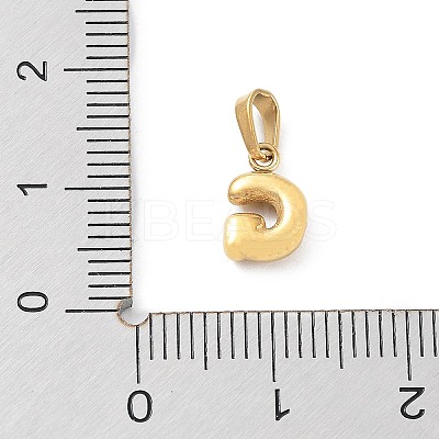 316L Surgical Stainless Steel Charms STAS-G315-01G-G-1