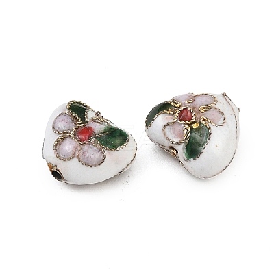 Handmade Cloisonne Beads CLB052Y-1-1