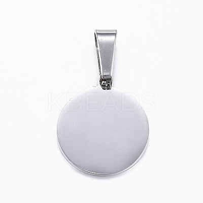 Non-Tarnish 304 Stainless Steel Pendants LS-STAS-H355-15P-1