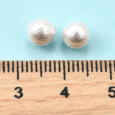 Electroplate Shell Pearl Beads BSHE-K016-6mm-1