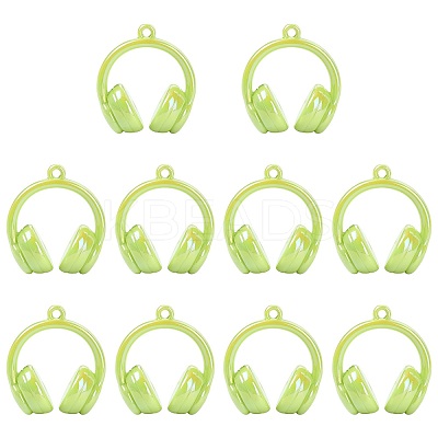 UV Plating Opaque Acrylic Pendants SACR-FZC0001-001C-1