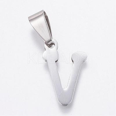 Tarnish Resistant 304 Stainless Steel Pendants STAS-F106-96P-V-1