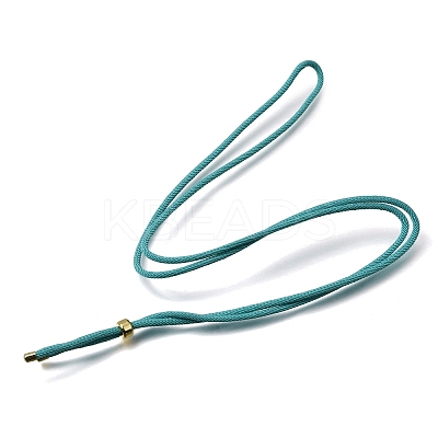 2.5MM Adjustable Braided Nylon Cords Necklace Making FB-CBAA152-02G-30-1