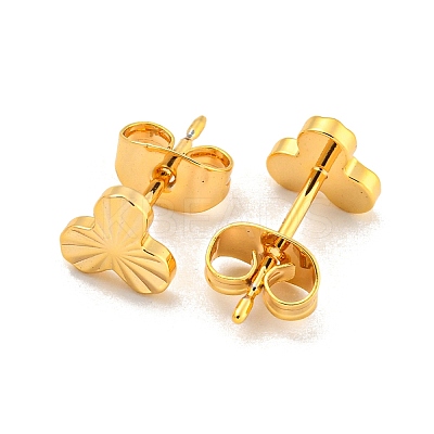 Brass Stud Earrings for Women LS-KK-U006-02G-02-1