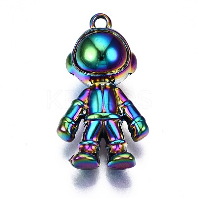 Rainbow Color Alloy Pendants PALLOY-S180-191-NR-1