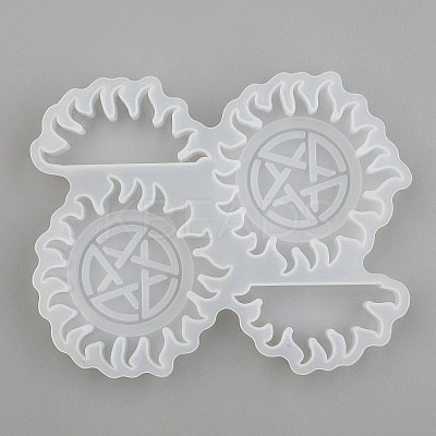 Gear Straw Topper Silicone Molds Decoration LS-DIY-J003-15-1