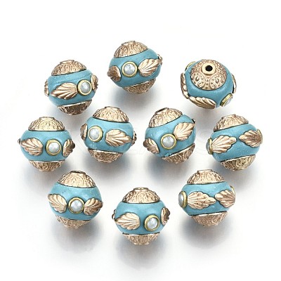Handmade Indonesia Beads IPDL-E012-10B-1