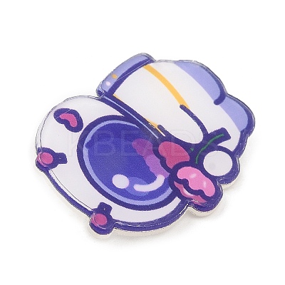 Cartoon Style Acrylic Brooches LS-JEWB-P018-02H-1