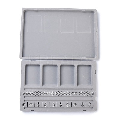 Plastic Flocked Bracelets Bead Design Boards X-ODIS-Z001-01-1