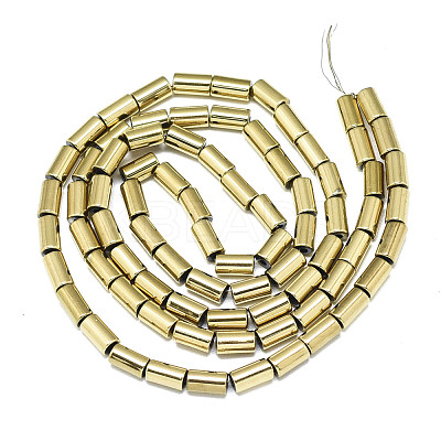 Electroplate Non-magnetic Synthetic Hematite Beads Strands G-S352-71B-01-1