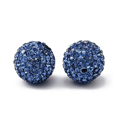 Pave Disco Ball Beads LS-RB-Q195-14mm-2-1