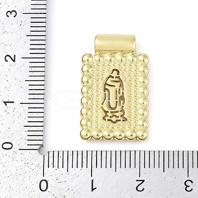 Rack Plating Brass Pendants KK-P287-45A-G-1