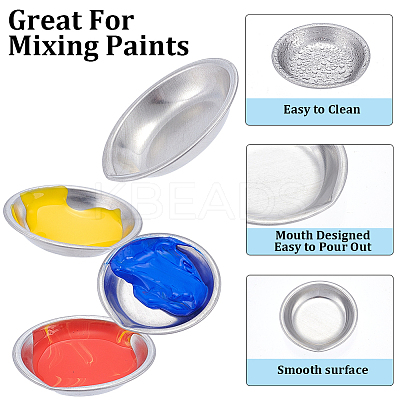 12Pcs 410 Stainless Steel Palette AJEW-GF0011-85-1